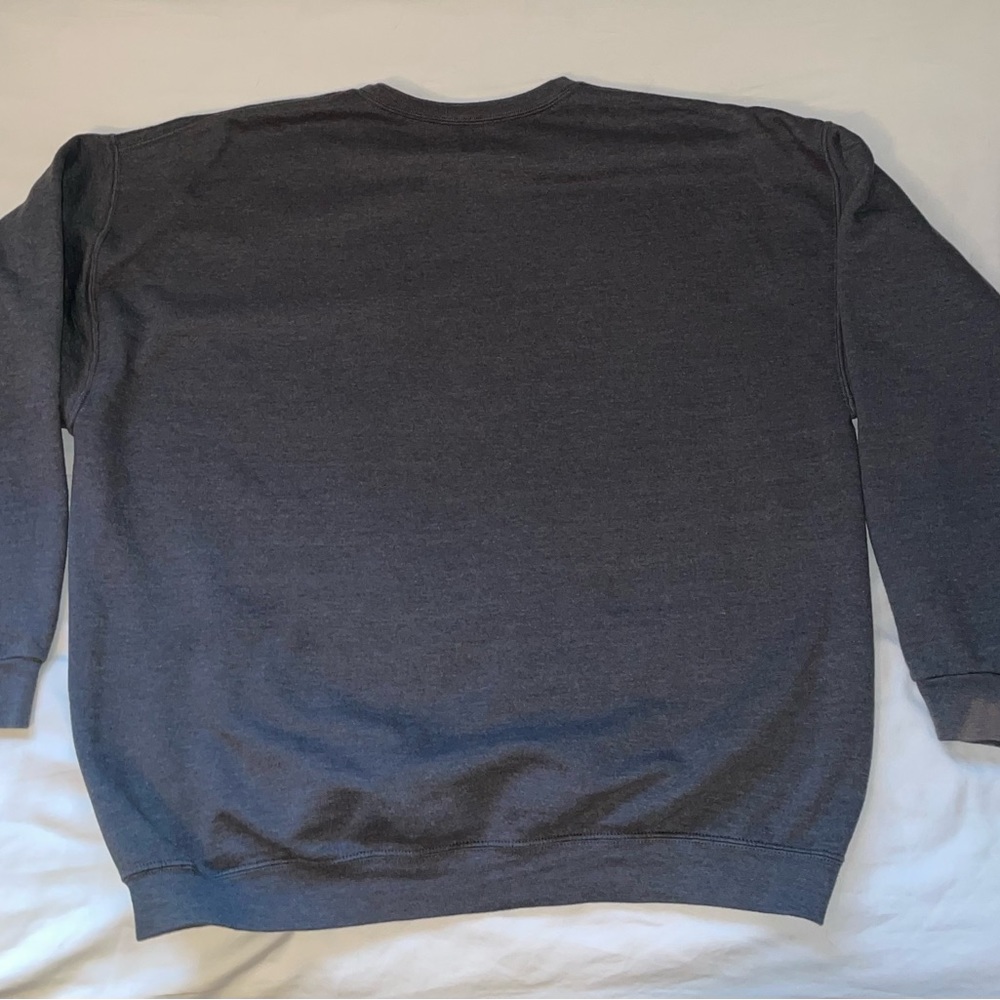 Fruit of the Loom 3XL Gray Sweatshirt oversized!